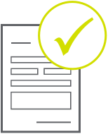 Completed form icon
